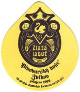 Pivovar Zvíkov - Pivní tácek č.3025