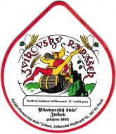 Brewery Zvíkov - Beer coaster id3406