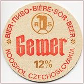 
Brewery Rimavská Sobota, Beer coaster id218