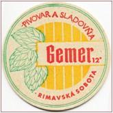 
Brewery Rimavská Sobota, Beer coaster id127