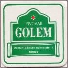 
Brewery Ko¹ice - Golem, Beer coaster id40