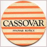 Pivovar Košice - Cassovar - Pivní tácek č.178