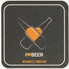 Brewery České Budějovice - Beeranek - Beer coaster id4218