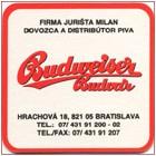 
Pivovar Èeské Budìjovice - Budweiser Budvar, Pivní tácek è.912