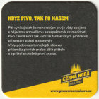 Brewery Černá Hora - Beer coaster id4244