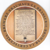 Brewery Dolní Břežany - Olivův pivovar - Beer coaster id4096