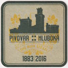 Pivovar Hluboká - Pivní tácek č.4320