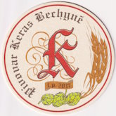 Pivovar Bechyně - Keras - Pivní tácek č.4315