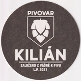 Pivovar Praha - Kilián - Pivní tácek č.4301