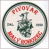 
Pivovar Malý Rohozec, Pivní tácek è.348
