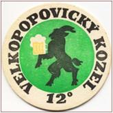 
Brewery Velké Popovice, Beer coaster id629