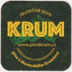 Pivovar Moravský Krumlov - Krum - Pivní tácek č.4295