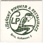 
Pivovar Brno - Lí¹eò, Pivní tácek è.3014