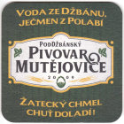 
Pivovar Mutìjovice - Podd¾bánský pivovar, Pivní tácek è.4147