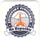 
Pivovar Svitavy - Na Kopeèku, Pivní tácek è.3021
