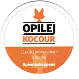 
Brewery Kolín - Opilej Kocour, Beer coaster id4184