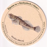 Pivovar Ostravice - Beskydský pivovárek - Pivní tácek č.4523 Pivovar Ostravice - Beskydský pivovárek - Pivní tácek č.4523