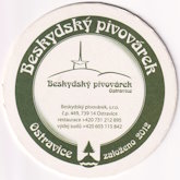 Pivovar Ostravice - Beskydský pivovárek - Pivní tácek č.4525 Pivovar Ostravice - Beskydský pivovárek - Pivní tácek č.4525