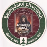 Pivovar Ostravice - Beskydský pivovárek - Pivní tácek č.4515 Pivovar Ostravice - Beskydský pivovárek - Pivní tácek č.4515