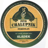 
Pivovar Per¹tejn - Chalupník, Pivní tácek è.4063