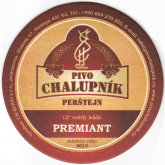 
Pivovar Per¹tejn - Chalupník, Pivní tácek è.4064