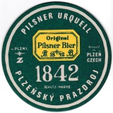 
Pivovar Plzeò - Pilsner Urquell, Pivní tácek è.3358