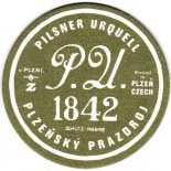 
Pivovar Plzeò - Pilsner Urquell, Pivní tácek è.3863