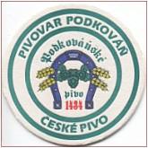 
Pivovar Dolní Cetno - Podkováò, Pivní tácek è.407