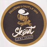 Brewery Cheb - Pivní skaut - Beer coaster id4341