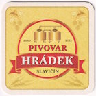 Pivovar Slavičín - Hrádek - Pivní tácek č.4535 Pivovar Slavičín - Hrádek - Pivní tácek č.4535