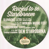 Pivovar Brno - Starobrno - Pivní tácek č.4489 Pivovar Brno - Starobrno - Pivní tácek č.4489