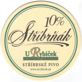 
Pivovar Støíbro - U Rybièek, Pivní tácek è.4153