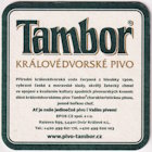 Pivovar Dvůr Králové nad Labem - Tambor - Pivní tácek č.4308