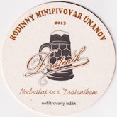 Brewery Únavov - Dráteník - Beer coaster id4325