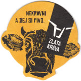 
Pivovar Nepomuk - Zlatá kráva, Pivní tácek è.4158