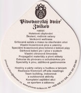 Brewery Zvíkov - Beer coaster id4304