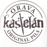 
Brewery Oravský Podzámok, Beer coaster id421