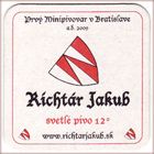 
Pivovar Bratislava - Richtár Jakub, Pivní tácek è.315